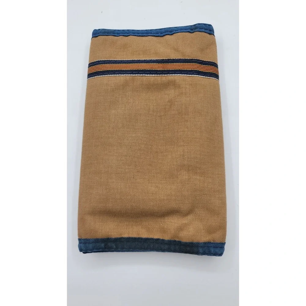 Rainbow Of California Bi-Fold Bill Wallet with HNL Closure Tan